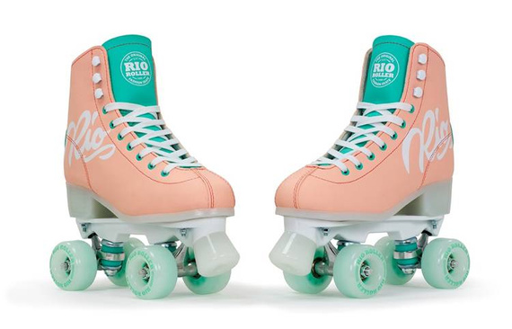 RIO ROLLER Script Patine Quad Peach