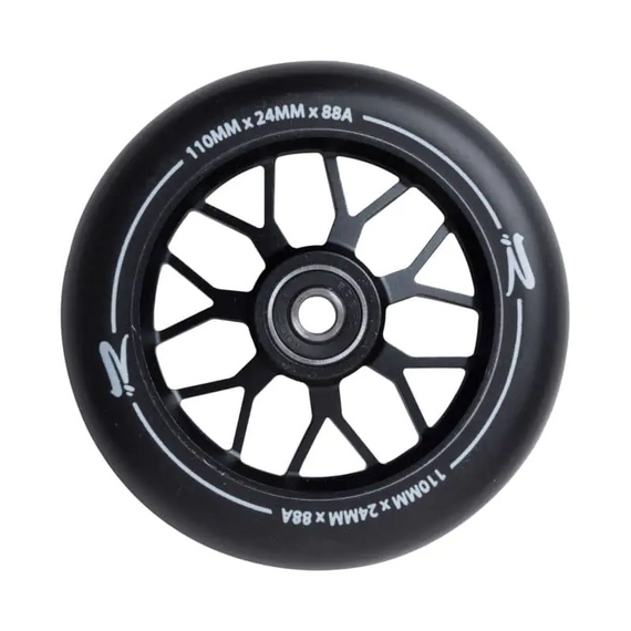 Roată pentru Trotinetă Union Honeycomb Lite Pro Scooter Wheel Negru 110 mm (1 bucată)