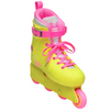 Impala Lightspeed Inline Skate Barbie galben strălucitor Patine cu rotile de agrement