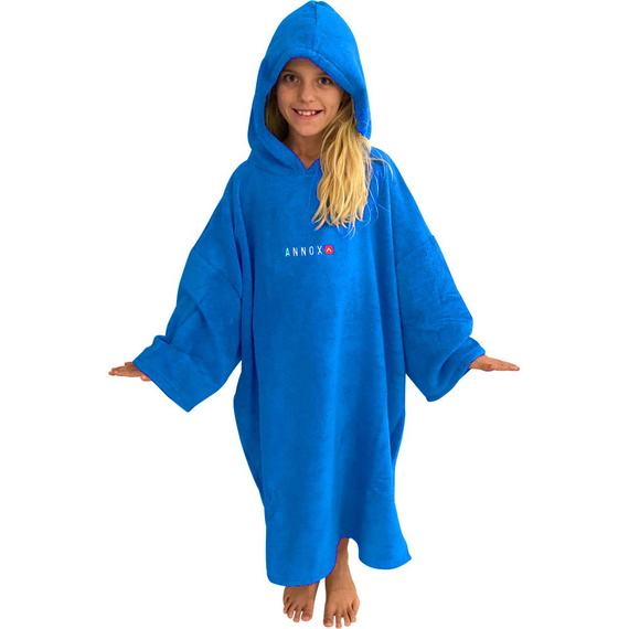 Annox Deluxe Kids Poncho Albastru