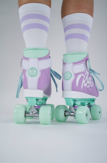 RIO ROLLER MILKSHAKE QUAD SKATE Patine Mint Berry