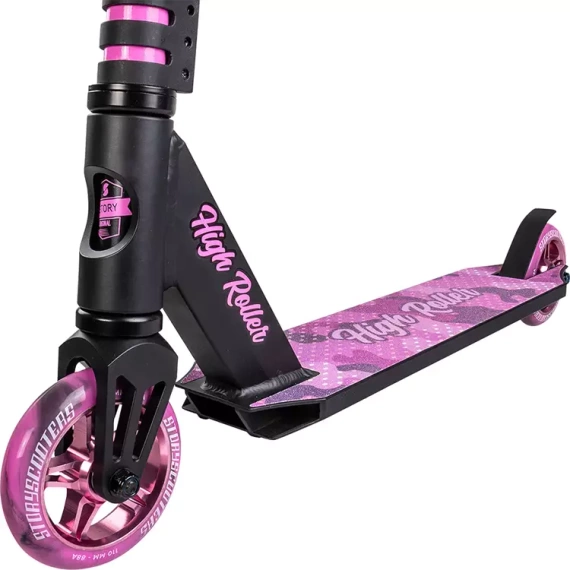 Story High Roller Scooter de performanță roz Wys. 84 cm