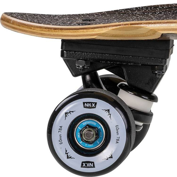 Cruiser NKX Classic Ebony White Cruiser 29" Skateboard