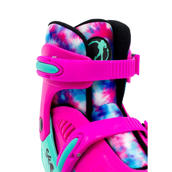 Patine Quad pentru copii reglabile SFR Hurricane IV Tie-Dye
