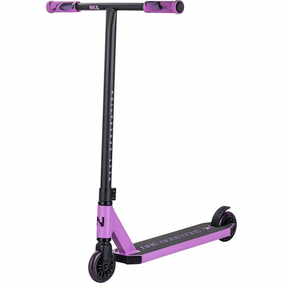 NKD Următoarea generație de trotinete de performanță din aluminiu ușor și violet pentru călăreți tineri. 79,4 cm