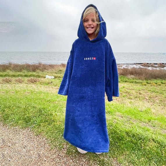 Annox Deluxe Kids Poncho Albastru marin