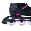 Patine în linie Story Fusion reglabile Pink LED