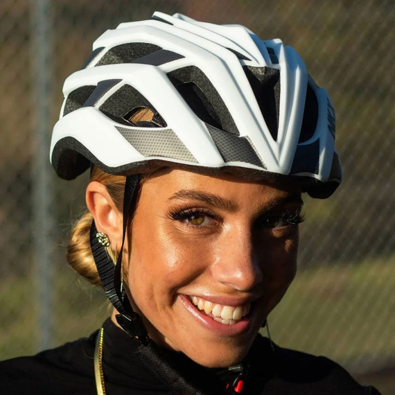 NKX Racer Pro Bike Helmet Alb