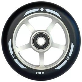 Union Yolo Pro Scooter Roată negru argintiu 100 mm