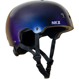 NKX Brain Saver Cască de skateboard Rainbow
