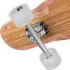Longboard pentru dansatori NKX Geometric Olive Pink 112 cm