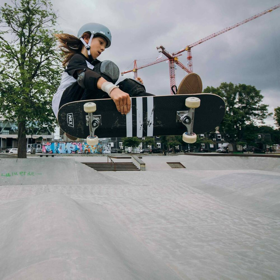 NKX Brain Saver Cască de skateboard gri M