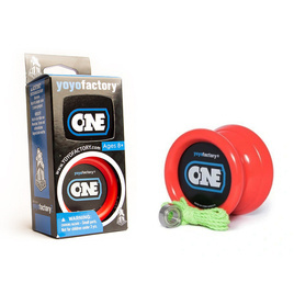 Yoyo pentru începători 2 rulmenți YoYoFactory ONE Roșu