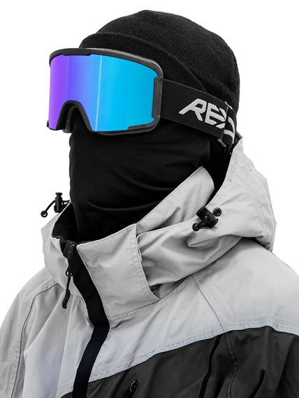REKD Classic SnapFit Snow Goggles Kit Black/Chromatic Sapphire M/L snowboard și ochelari de schi