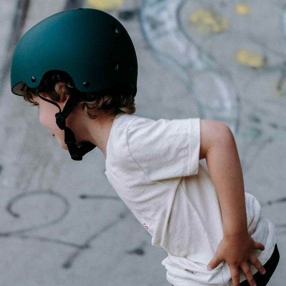 NKX Brain Saver Skateboard Helmet Ocean Blue