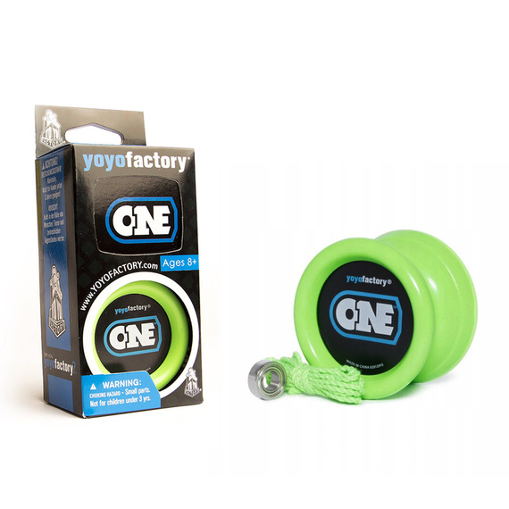 Yoyo set pentru începători YoYoFactory ONE + Suport Yoyo + 10 corzi