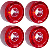 GLOBE Bruiser Clear Red 62 mm roți cruiser