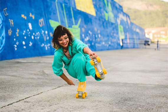 Rio Roller Signature Patine Quad Albastru