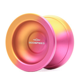 Yoyo metalic pentru avansat YoYoFactory Godspeed Orange Pink