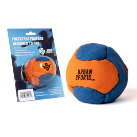 Footbag Urban Sports (nubuc sintetic Amara) 6 panouri portocaliu-albastru