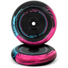 SLAMM Swirl Hollow Core Black-Blue-Pink set de roți pentru scuter 110 mm