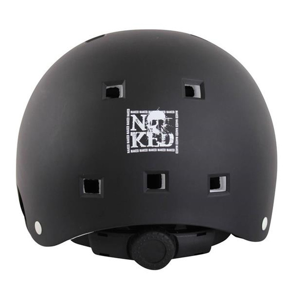 NKX Brain Saver Skateboard Helmet Black Skull