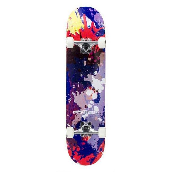 ENUFF SPLAT Skateboard roșu/albastru 7.75"