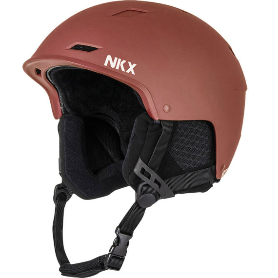 Cască de schi și snowboard NKX Nomad Snow Helmet Burgund