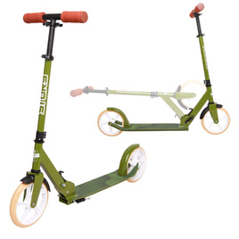 Scuter de transport cu roți mari Story Urban GO! Verde