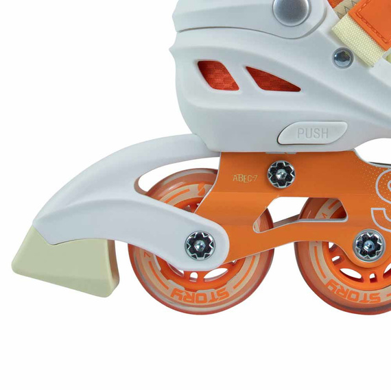 Story Spike Adjustable Inline Skates Orange