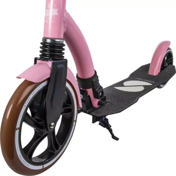 Scuter de transport urban cu suspensie frontală Story Retro Ride Roz