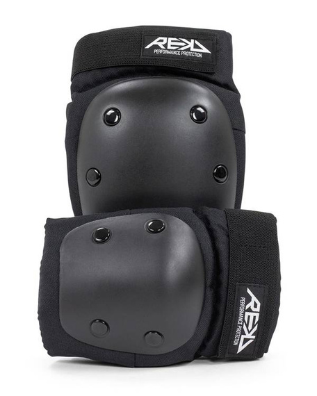 REKD Youth Heavy Duty Double Pad Set S Negru