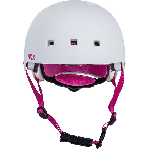 NKX Brain Saver Flower Pink Cască de skateboard