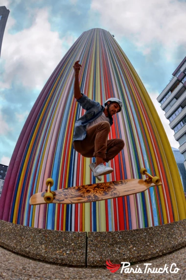 Longboard Trucks Paris Savant Silver 180 mm 50°