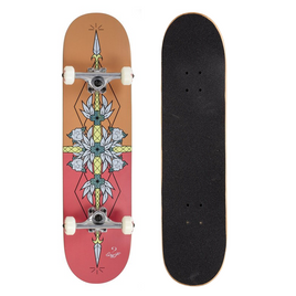 ENUFF FLASH Skateboard complet roșu/portocaliu 8.0"