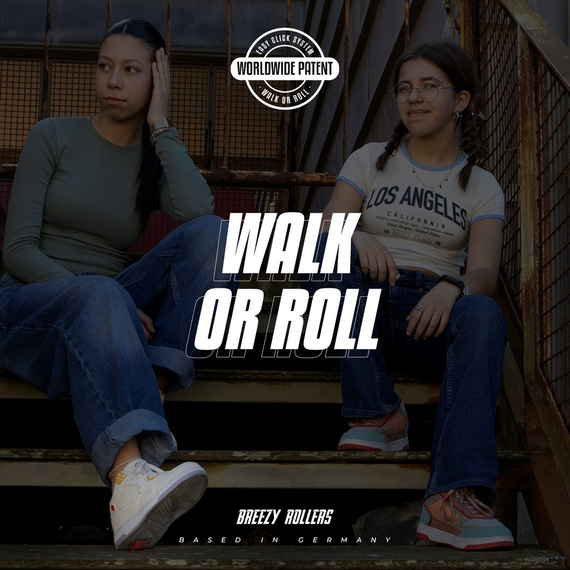 Breezy Rollers Jumper Cream Pantofi