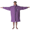 Poncho Poncho Jacket Story Change Robe Baby Purple Blackberry
