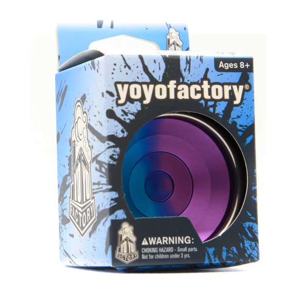 Yoyo metalic pentru Advanced YoYoFactory BiMetal albastru/violet