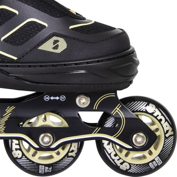 Patine în linie Story Fusion reglabile Gold