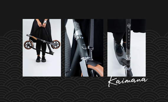 Scuter de oraș FRENZY 205mm Kaimana Albastru