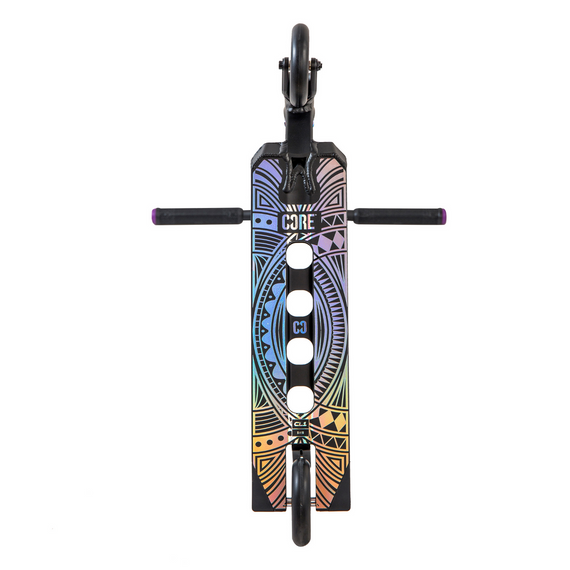 Trotinetă Freestyle CORE CL1 Complete Stunt Scooter Negru-Neochrome înălțime 85 cm