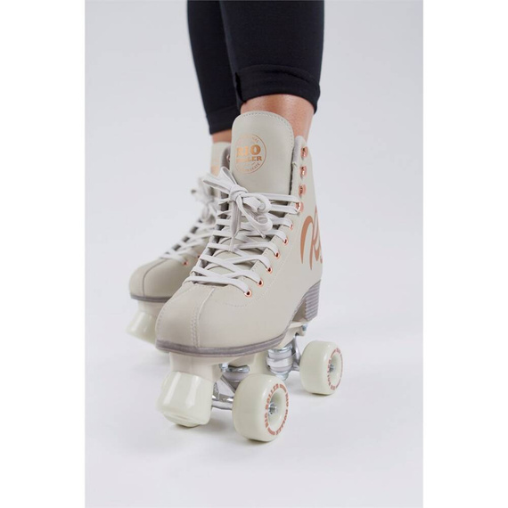 RIO ROLLER ROSE QUAD SKATES Cream patine cu rotile