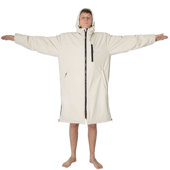 Poncho Poncho Jacket Story Change Robe Cream