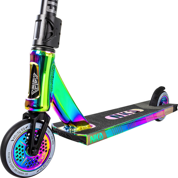 NKD Fuel Lightweight Street Performance Scooter Rainbow wys. 84 cm