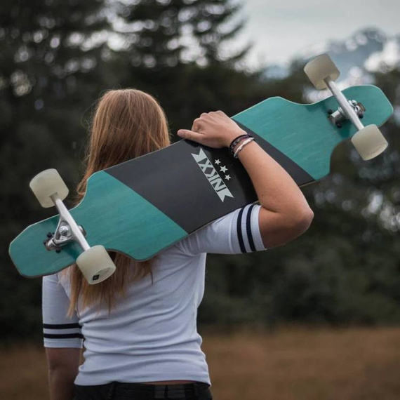 Canadian Maple Longboard de înaltă calitate NKX Fearless Walnut 101 cm