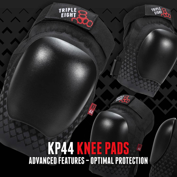 Triple Eight Kp 44 Genunchiere Negru