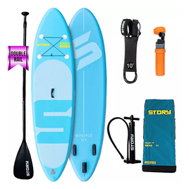 Story Monarch 10'4 albastru deschis gonflabil SUP touring bord