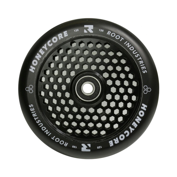 Root Industries Honeycore Black Pro Scooter Wheels 2-Pack Black 120 mm (2 buc).)