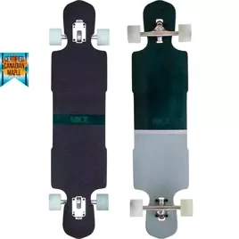 Longboard pentru carving NKX City Action Teal 99 cm