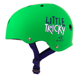 Kask dla dzieci Triple Eight Little Tricky Dual Certified Helmet JR Zielony